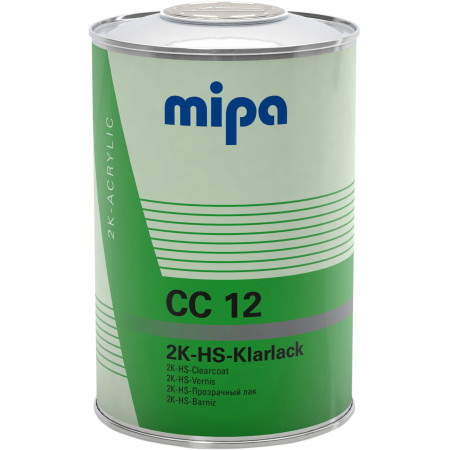 MIPA LAKIER BEZB. CC12 1L + HS10 2:1 HS 1,5l Kpl. - 3173 - mega-kolor.pl