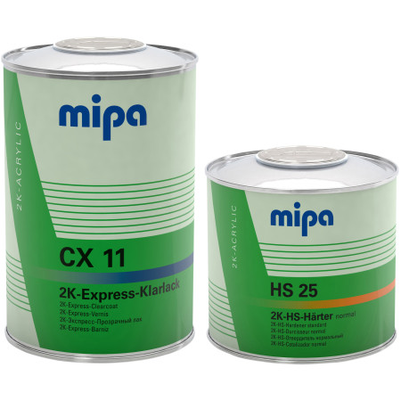 MIPA LAKIER BEZB. CX11 1,0L+0,5l HS utw 2:1 Kpl. - 4508 - mega-kolor.pl