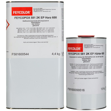 FEYCOPOX 581 2K EP HARZ 600 4,4kg + utw 1,6kg 3cm - 5242 - mega-kolor.pl