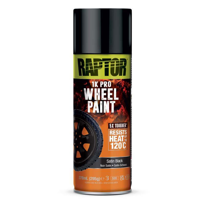 RAPTOR Spray WHEEL felga 120°C 365ml bezbarwny połysk - 5555 - mega-kolor.pl